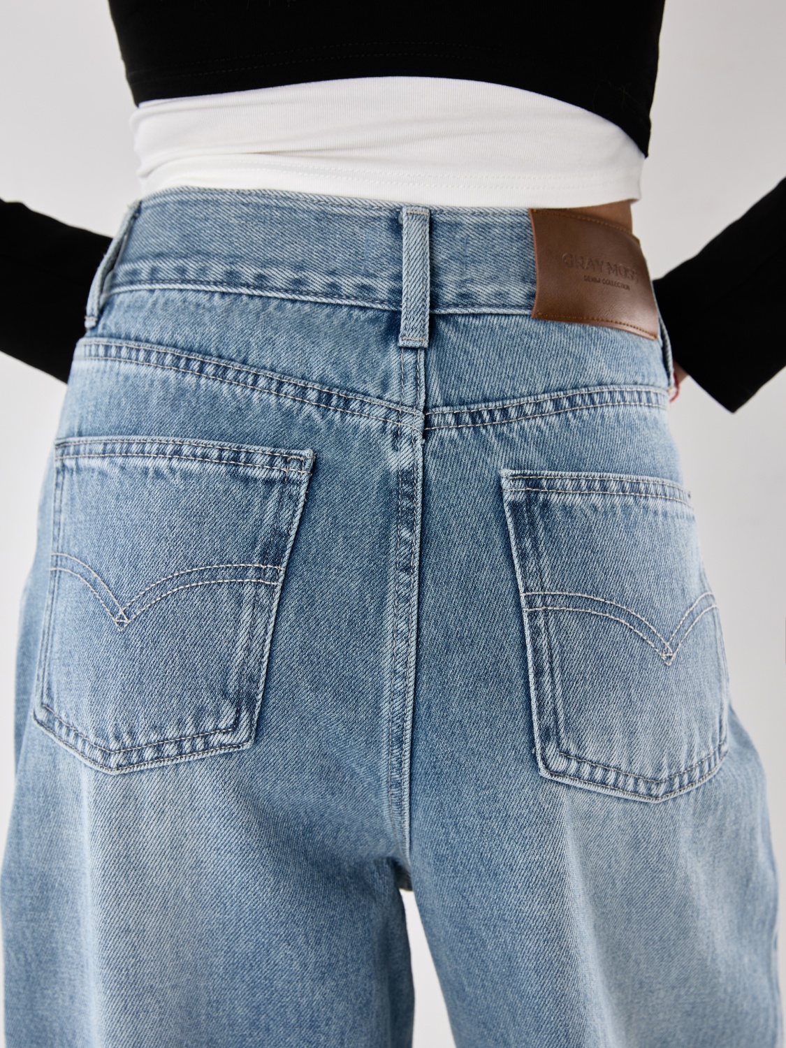 Джинсы WIDE LEG